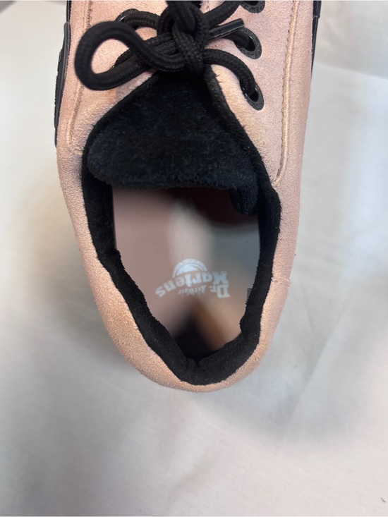 Dr. Martens Buzz 5-Eye Leopard Suede Shoes Platform Pink Purple Sz 10 New